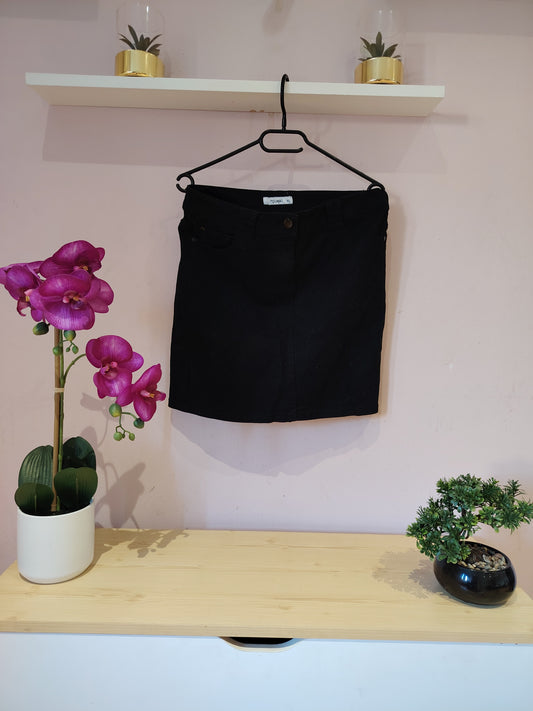 Jupe en jean noir