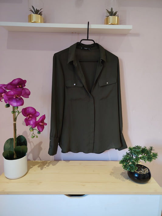 Chemise kaki