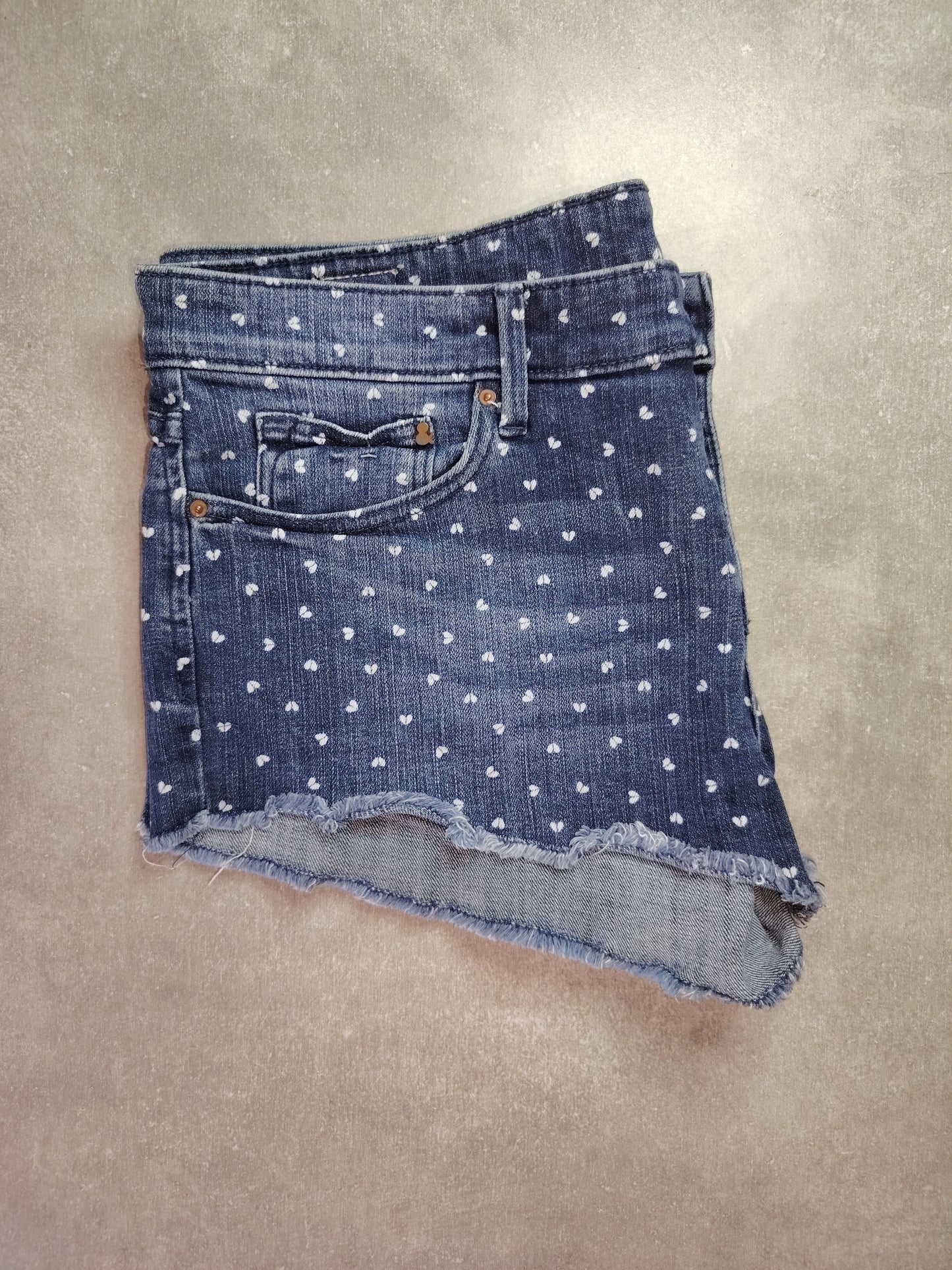 Short en jeans