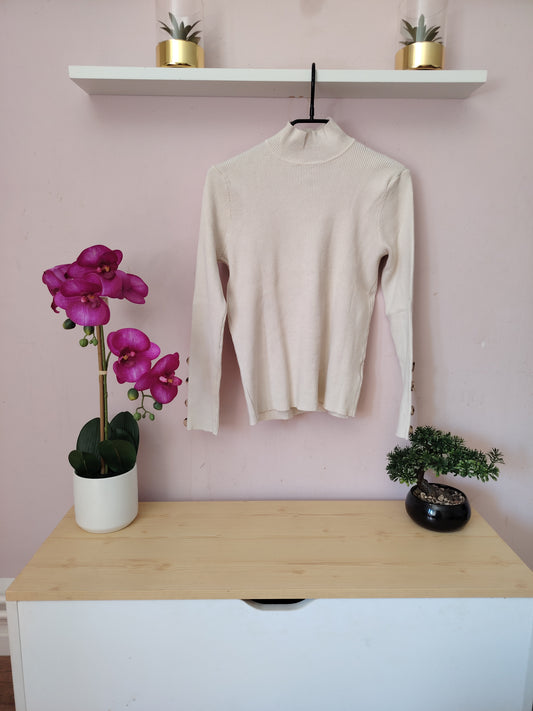 Pull blanc casser
