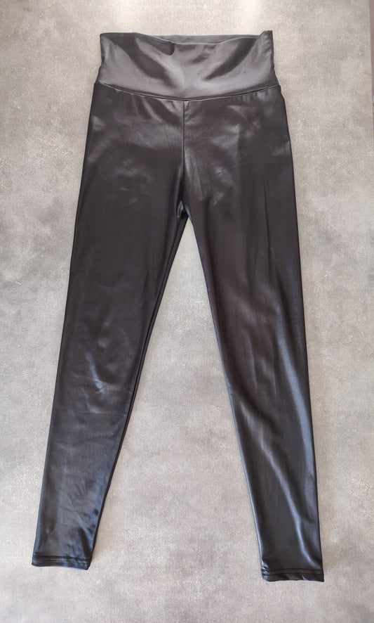 Legging simili cuire