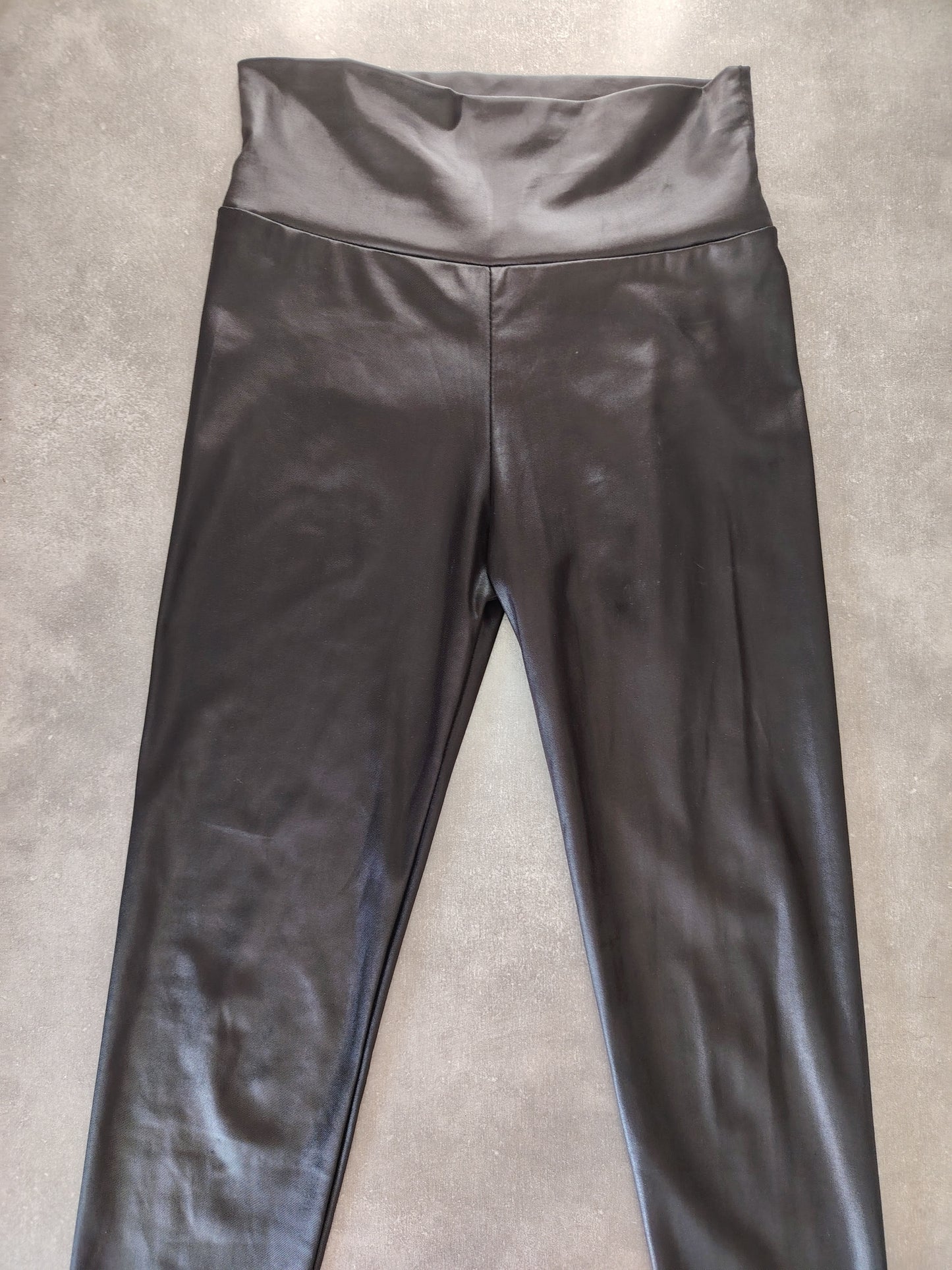Legging simili cuire